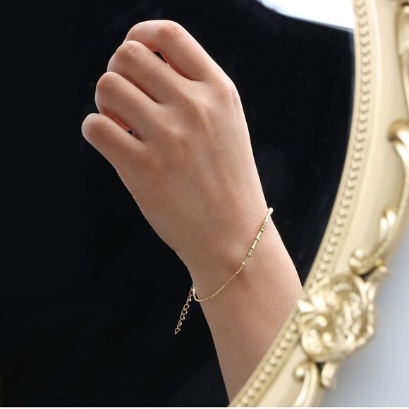 NWT Wool + Pepper Co. Morse Code Bracelet- Survivor - Picture 3 of 6